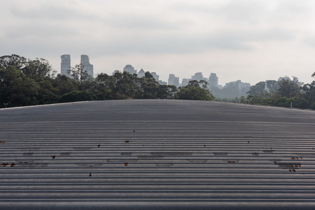 View from the roof of the Ciccillo Matarazzo Pavilion. São Paulo, 25/11/2019. © Leo Eloy / Estúdio Garagem / Fundação Bienal de São Paulo.